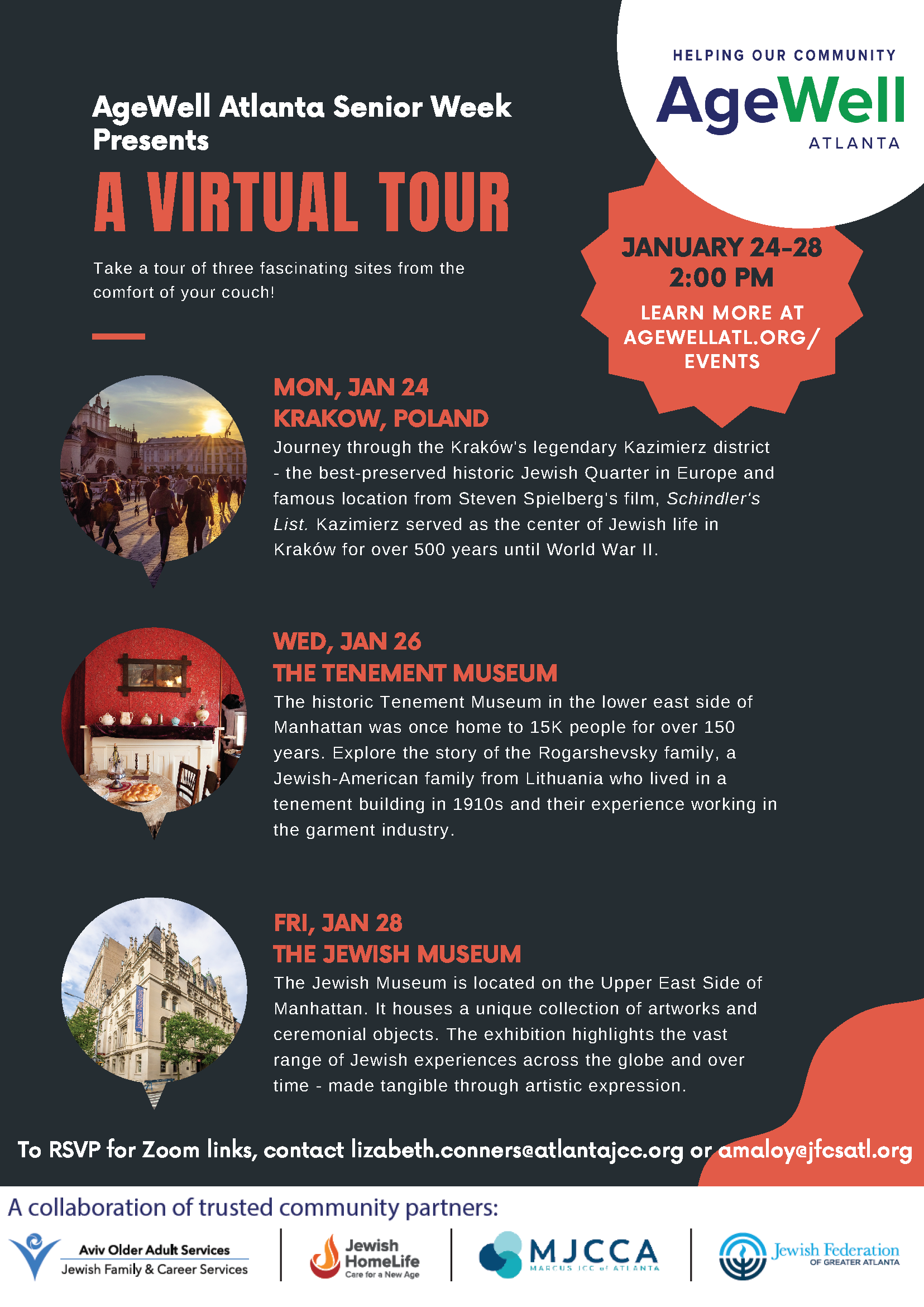 virtual tour senior week